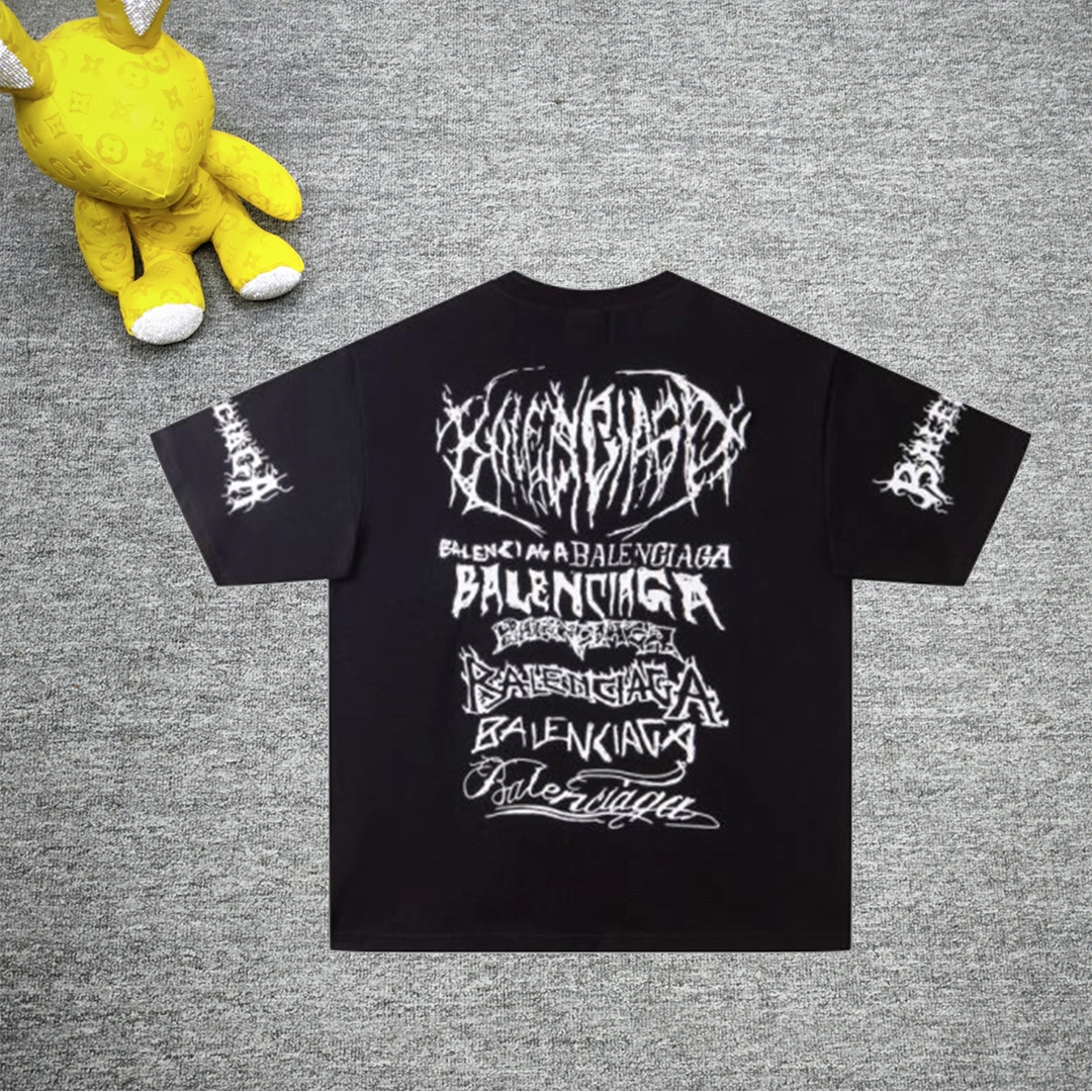 B*alenciaga T-shirt Top Quality WM 20240531- WrinkleFree 10195