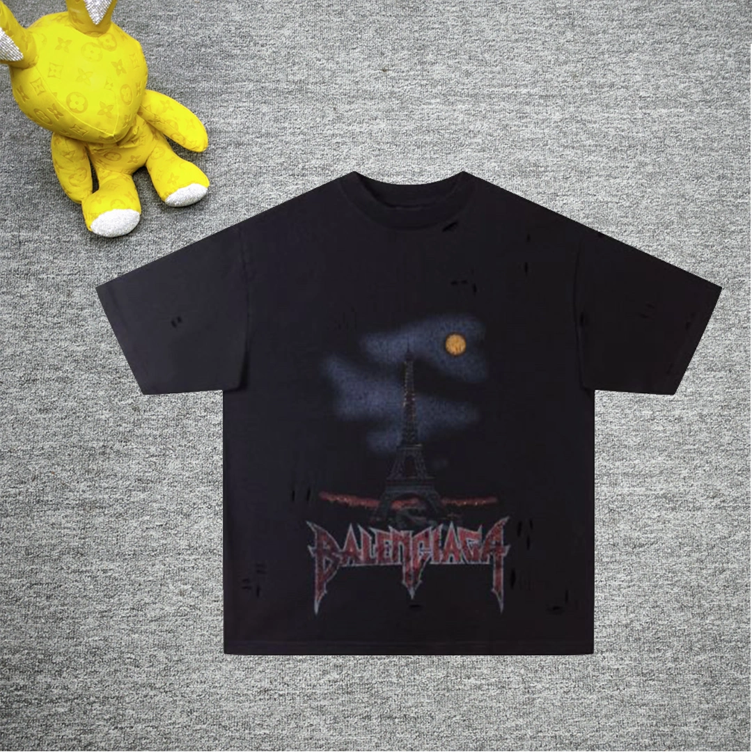 Packable B*alenciaga T-shirt Top Quality WM 20240531- 10182