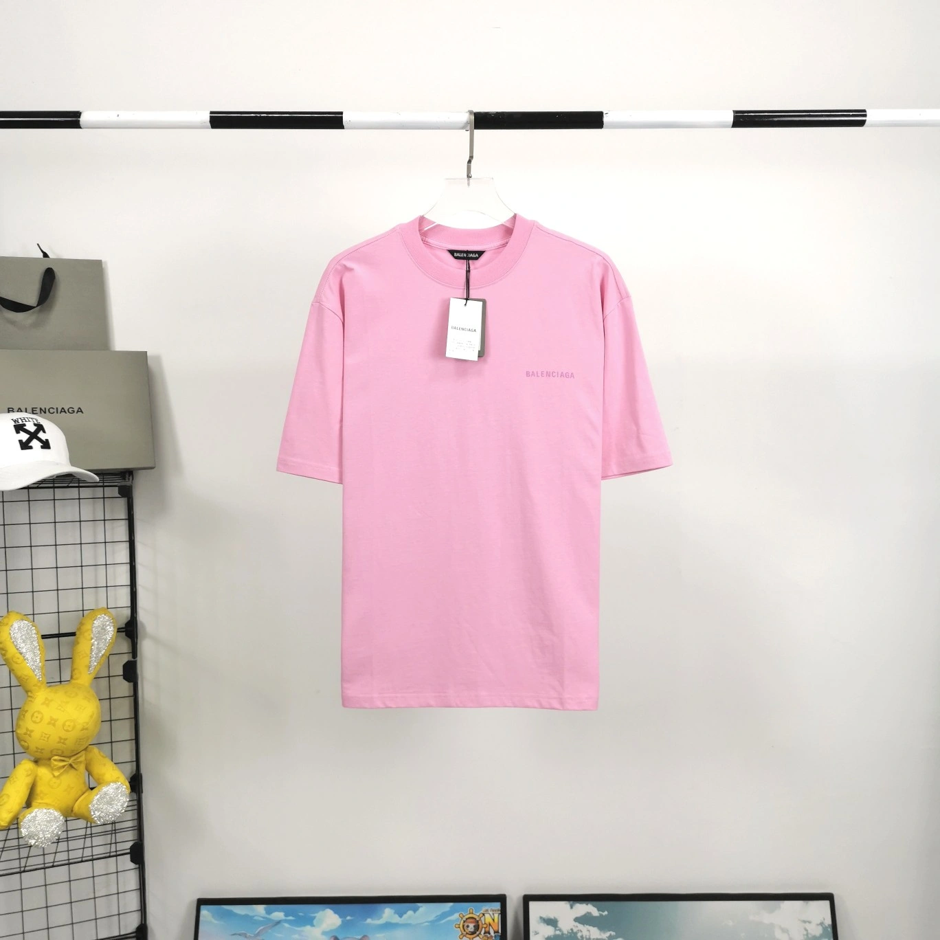 NewStyle B*alenciaga T-shirt Top Quality WM 20240601- 10164