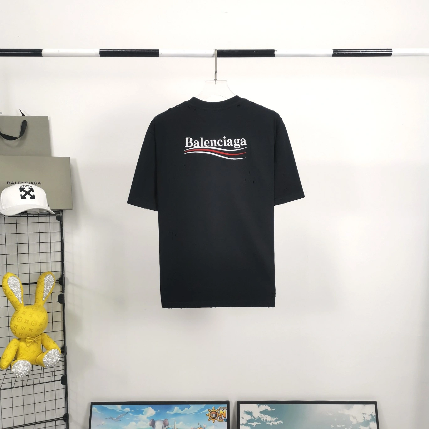 B*alenciaga T-shirt Top Quality WM 20240601- Thermal 10152