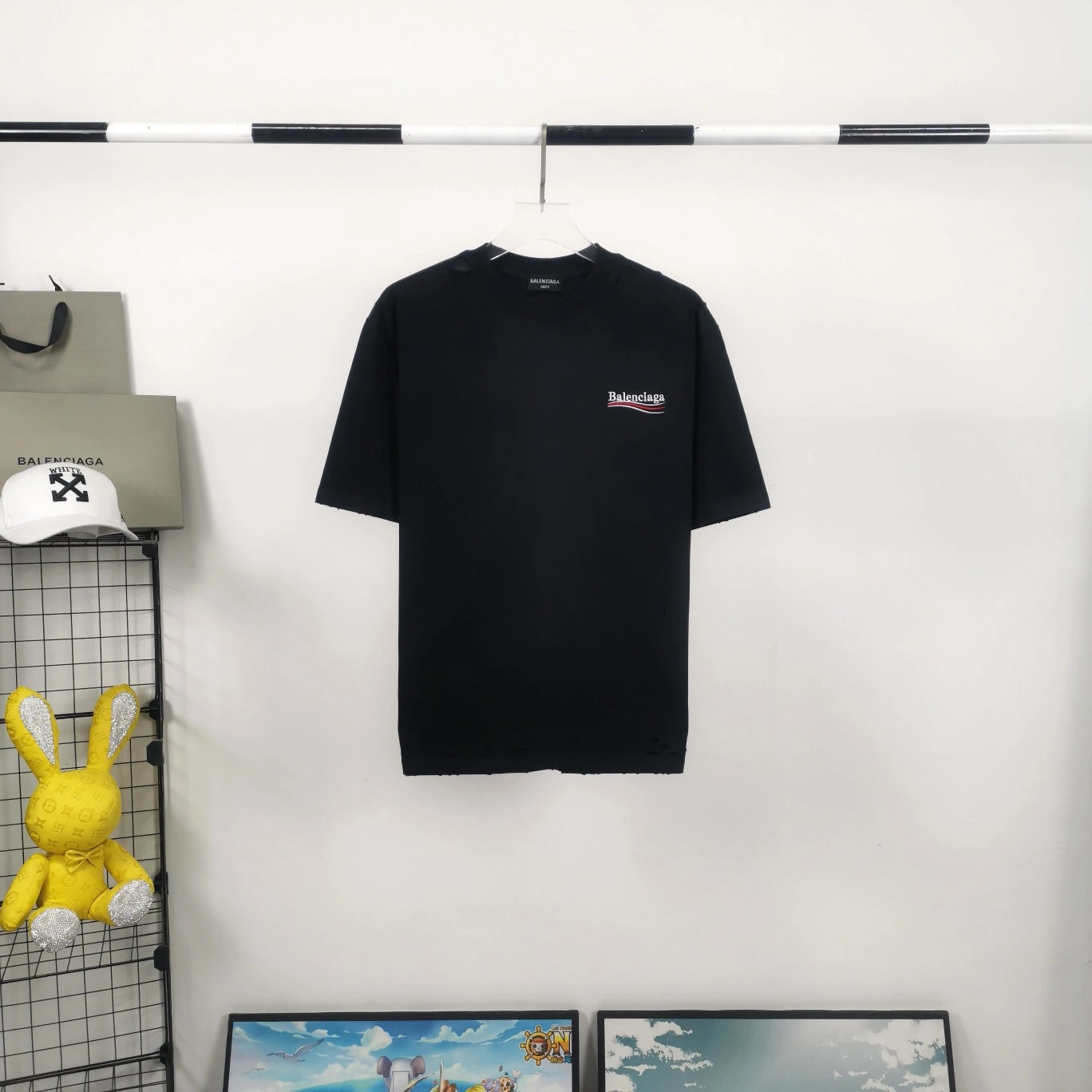 B*alenciaga T-shirt Top Quality WM 20240601- Thermal 10152