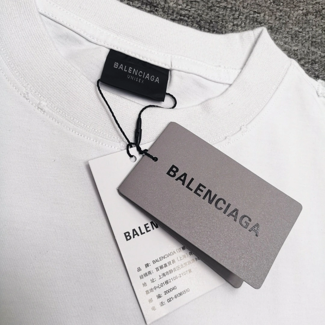 B*alenciaga T-shirt Top Quality WM 20240601- Chic 10146