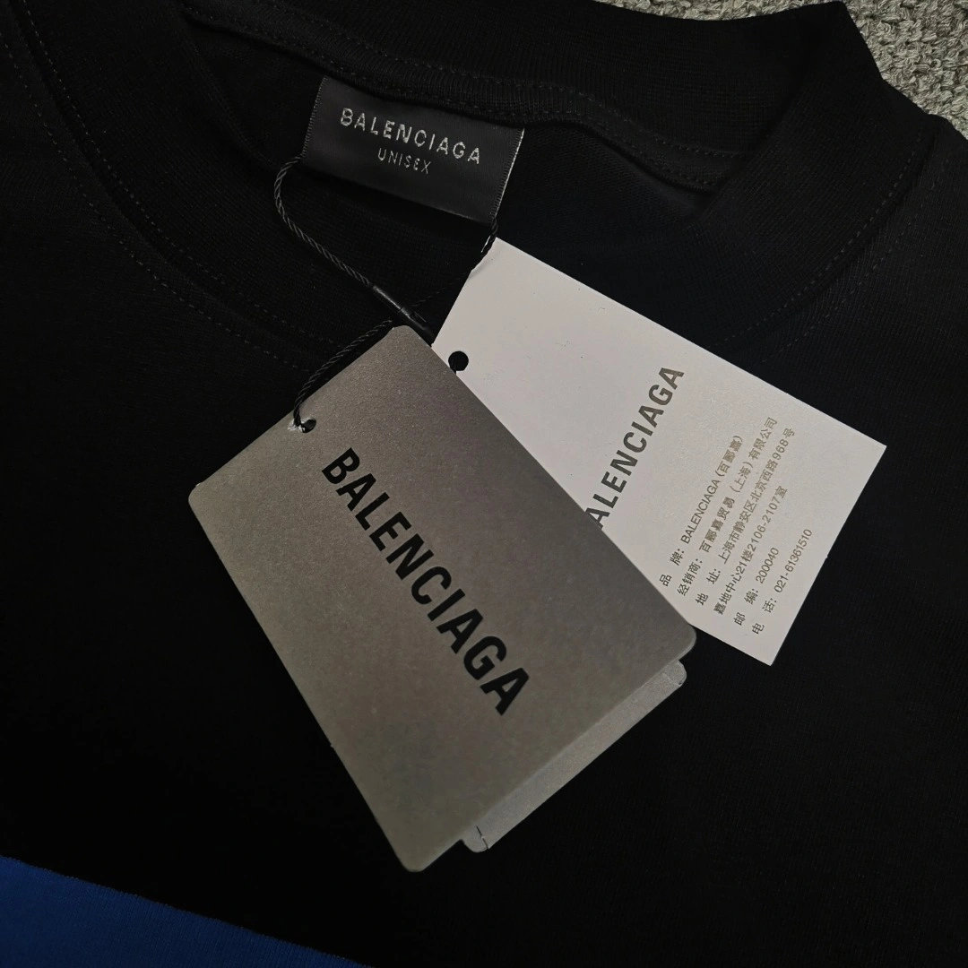 B*alenciaga T-shirt Top Quality WM 20240601- SunProtective 10175
