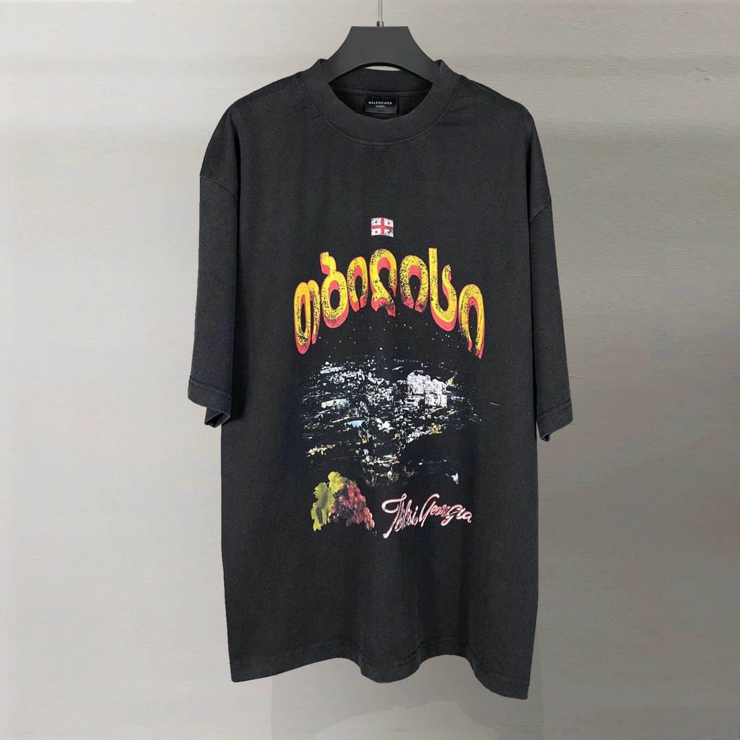 Snug B*alenciaga T-shirt Top QualityKOF 20250419- 9879