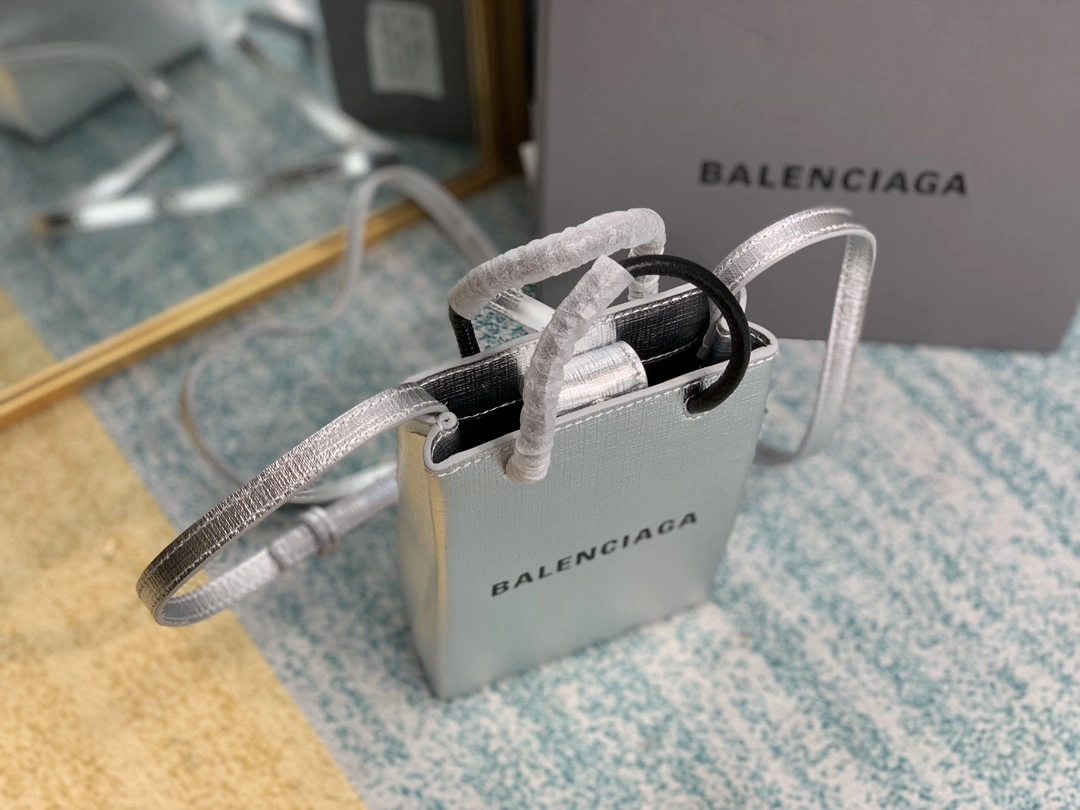 B*alenciaga Top Bag 18*4.5*12cm EasyCare 9091