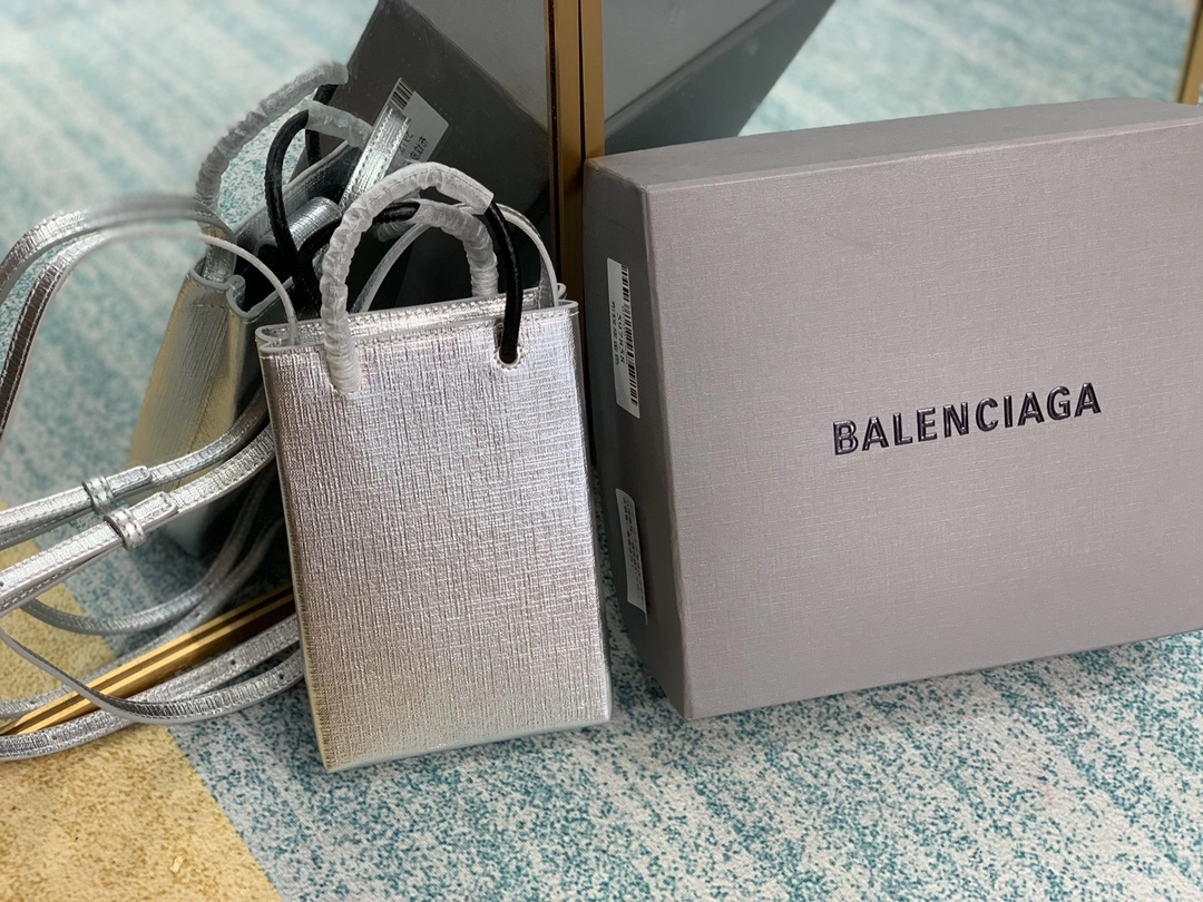 B*alenciaga Top Bag 18*4.5*12cm EasyCare 9091