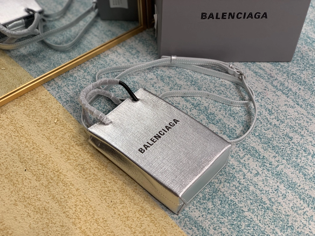 B*alenciaga Top Bag 18*4.5*12cm EasyCare 9091