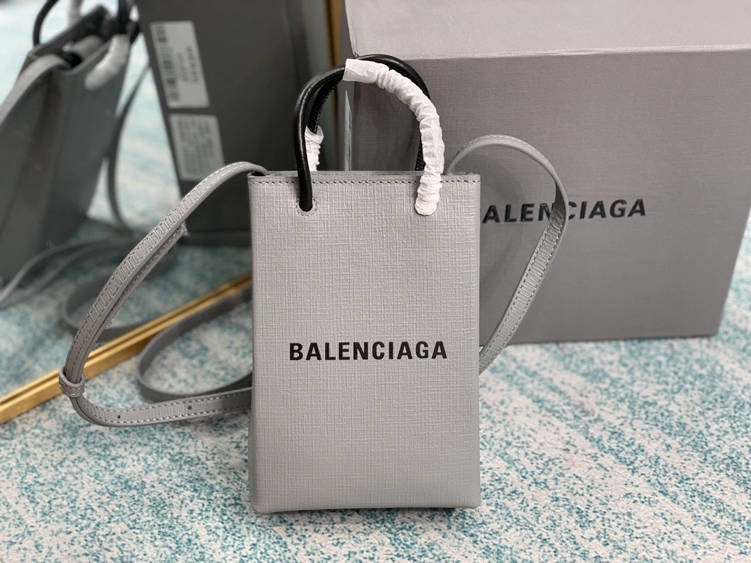 RelaxedFit B*alenciaga Top Bag 18*4.5*12cm 9088