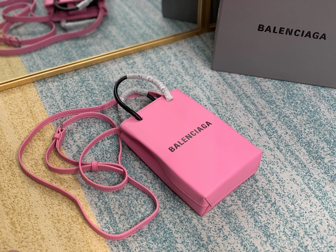 Sleek B*alenciaga Top Bag 18*4.5*12cm 9087