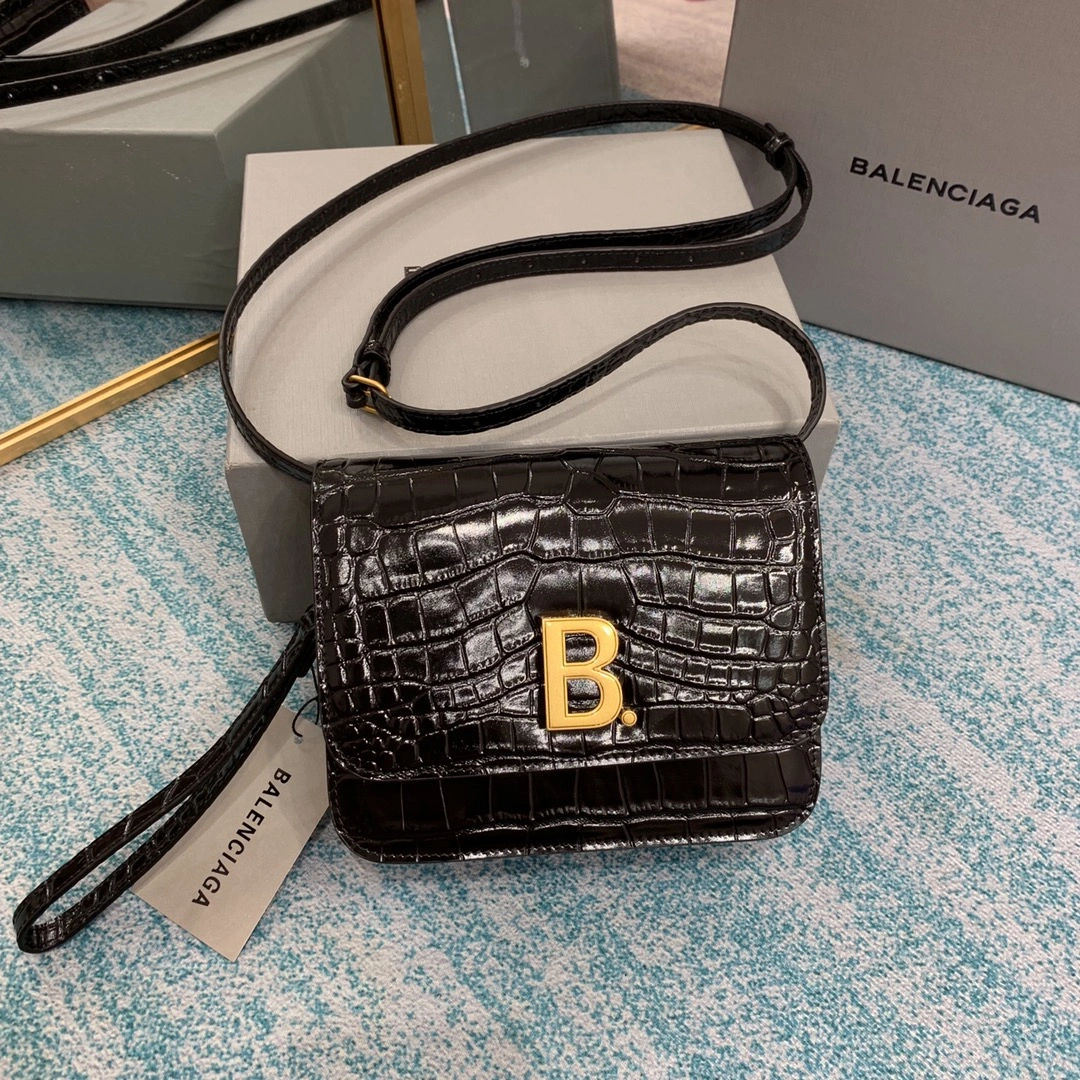 B*alenciaga Top Bag 18*9*4cm EasyCare 9075