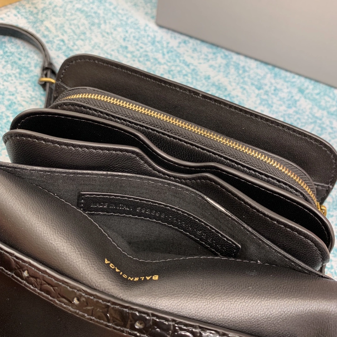 B*alenciaga Top Bag 18*9*4cm EasyCare 9075