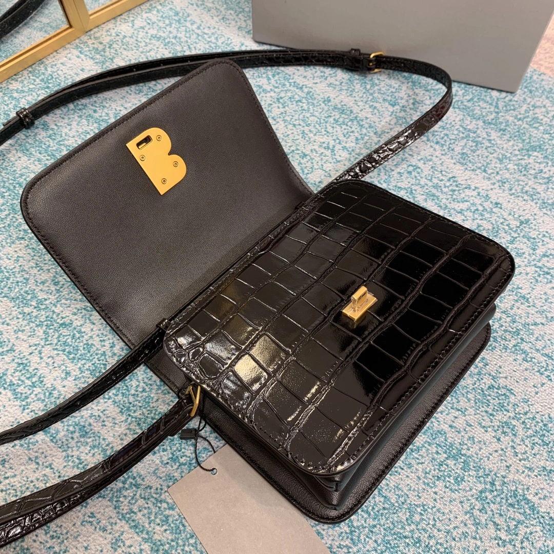 B*alenciaga Top Bag 18*9*4cm EasyCare 9075