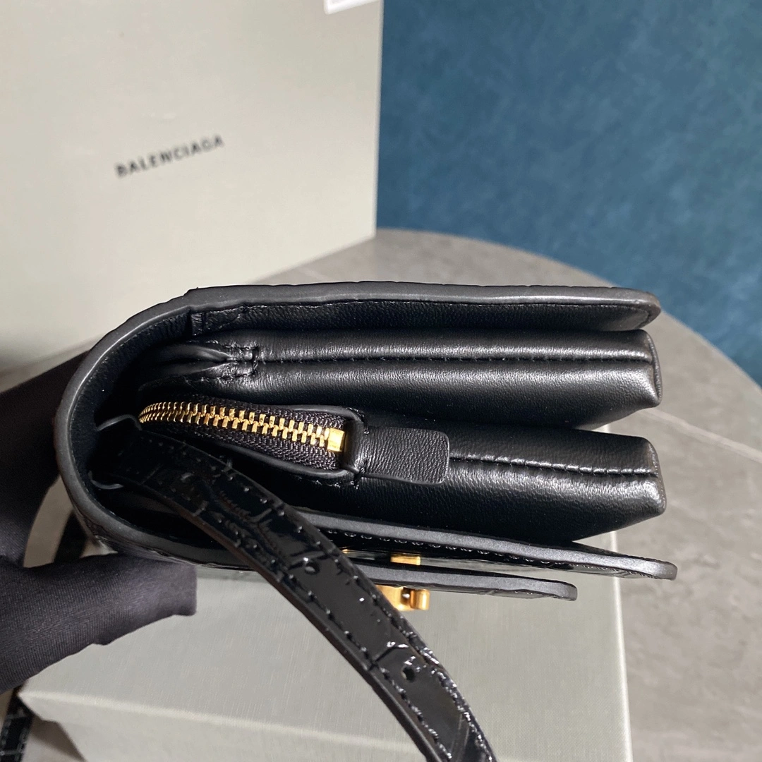 B*alenciaga Top Bag 19*14*7cm Flexible 9171