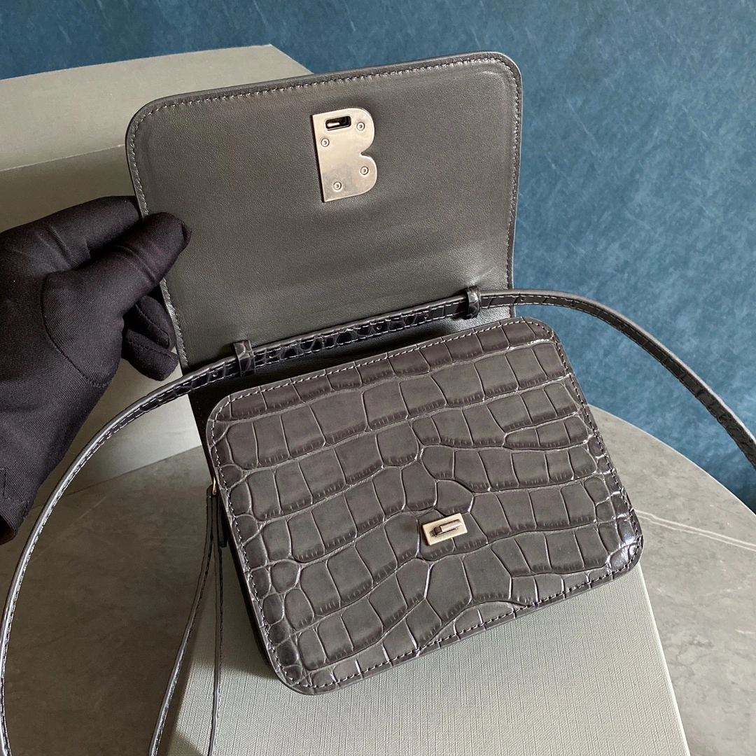 B*alenciaga Top Bag 19*14*7cm FastDry 9170