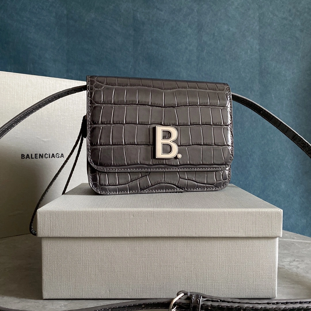 B*alenciaga Top Bag 19*14*7cm FastDry 9170