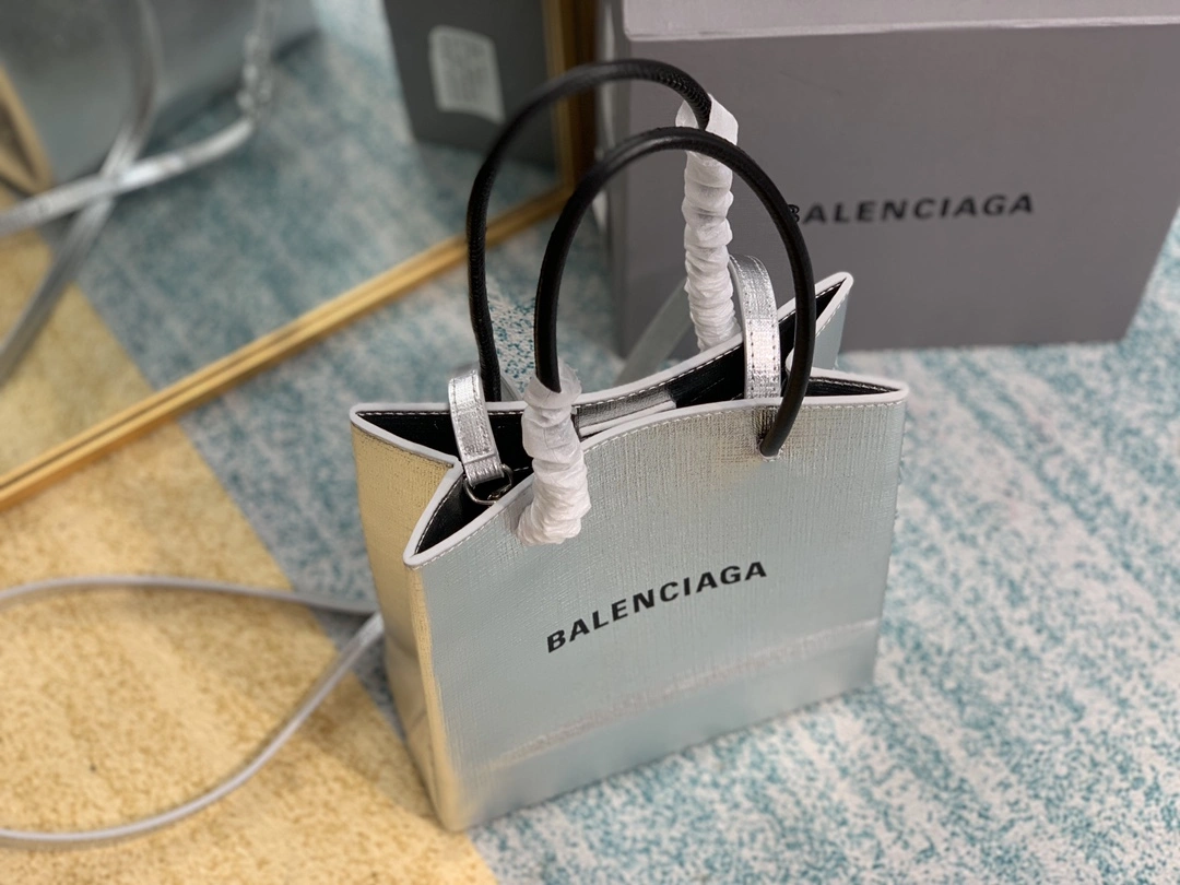 Breathable B*alenciaga Top Bag 19*20*9cm 9085
