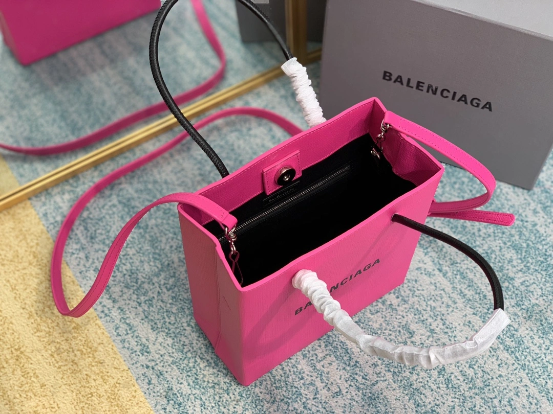 B*alenciaga Top Bag 19*20*9cm EasyMatch 9082