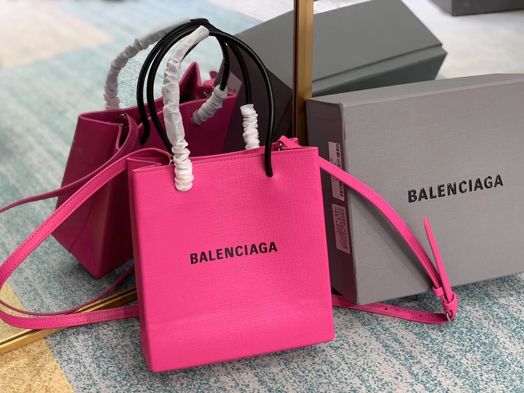 B*alenciaga Top Bag 19*20*9cm EasyMatch 9082