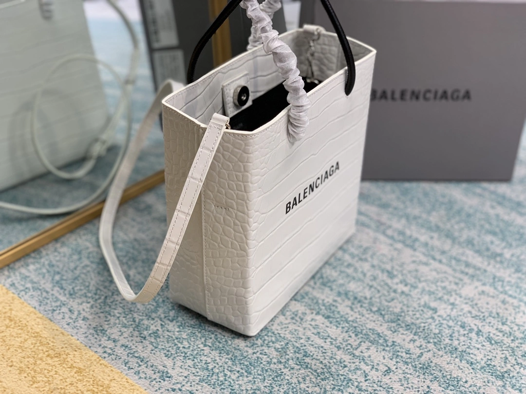 B*alenciaga Top Bag 19*20*9cm Trendsetting 9079