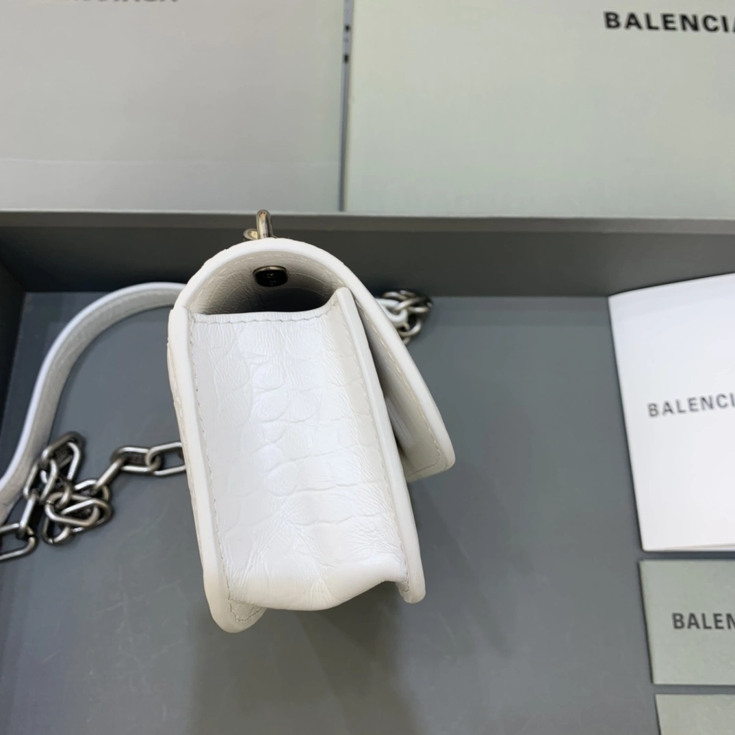 B*alenciaga Top Bag 19*5.5*10cm SmoothTexture 9163