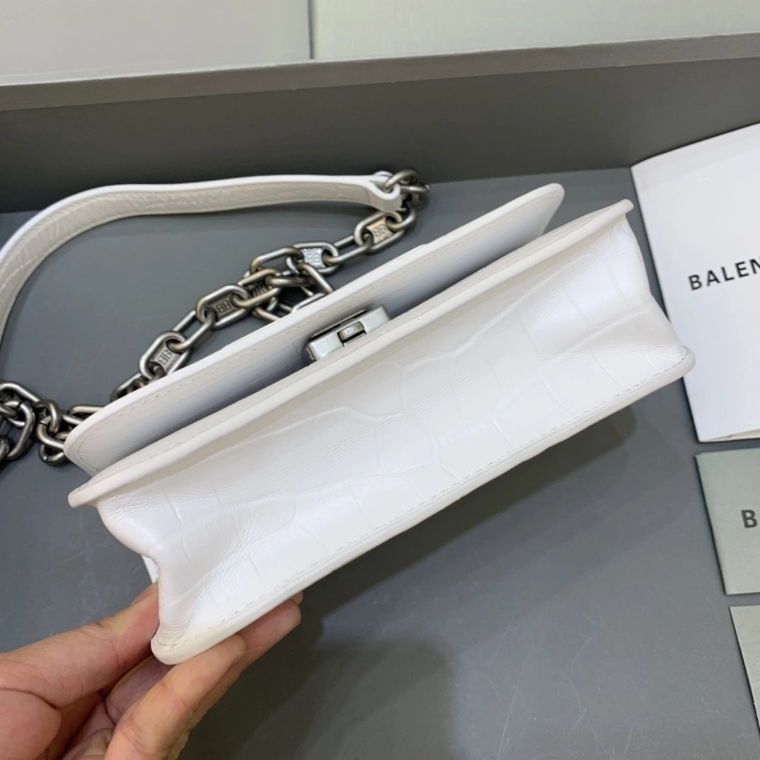 B*alenciaga Top Bag 19*5.5*10cm SmoothTexture 9163