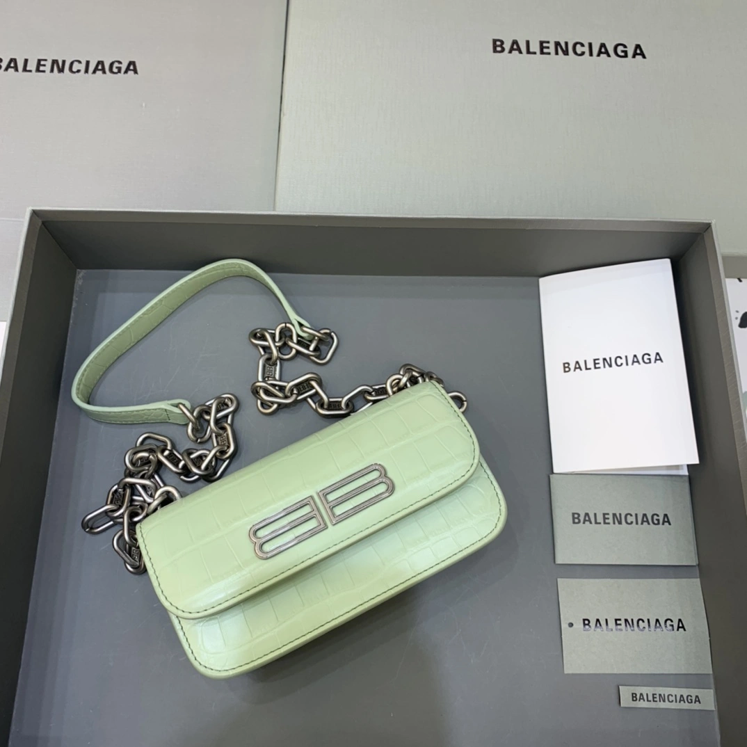 B*alenciaga Top Bag 19*5.5*10cm QuickDry 9159
