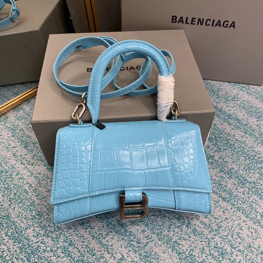 B*alenciaga Top Bag 19*8*21cm Comfortable 9095