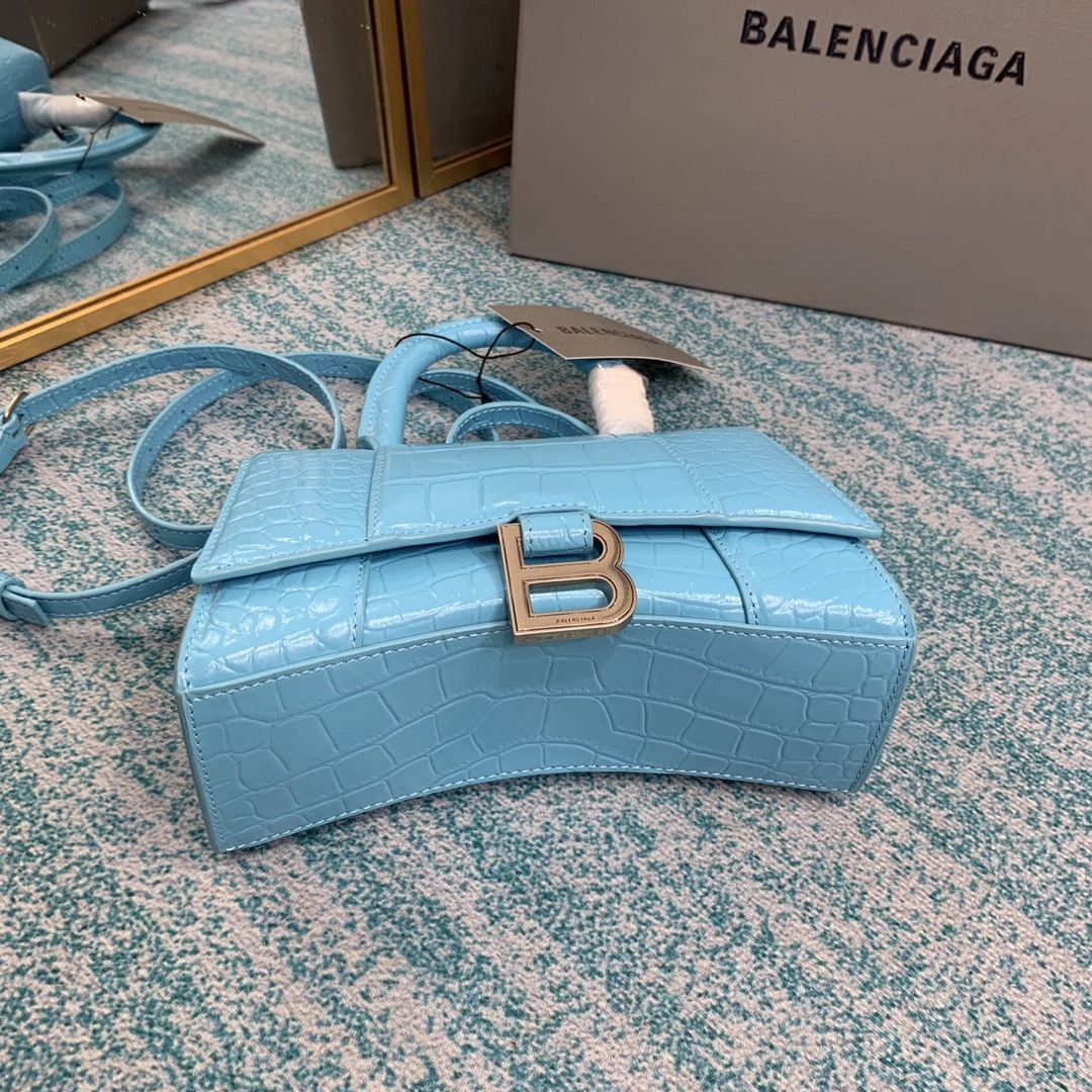 B*alenciaga Top Bag 19*8*21cm Comfortable 9095