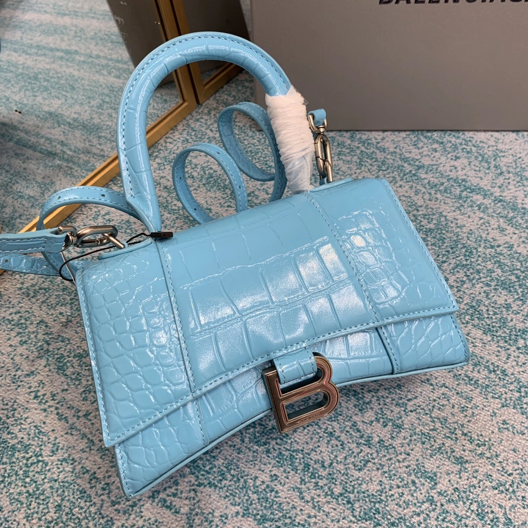 B*alenciaga Top Bag 19*8*21cm Comfortable 9095