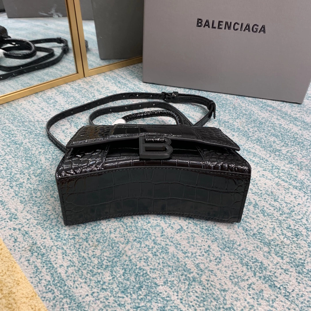 B*alenciaga Top Bag 19*8*21cm Unisex 9094