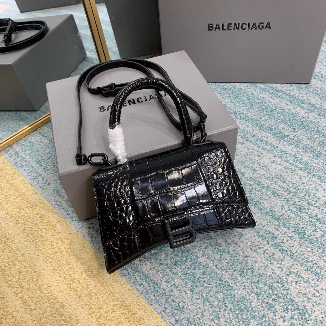 B*alenciaga Top Bag 19*8*21cm Unisex 9094