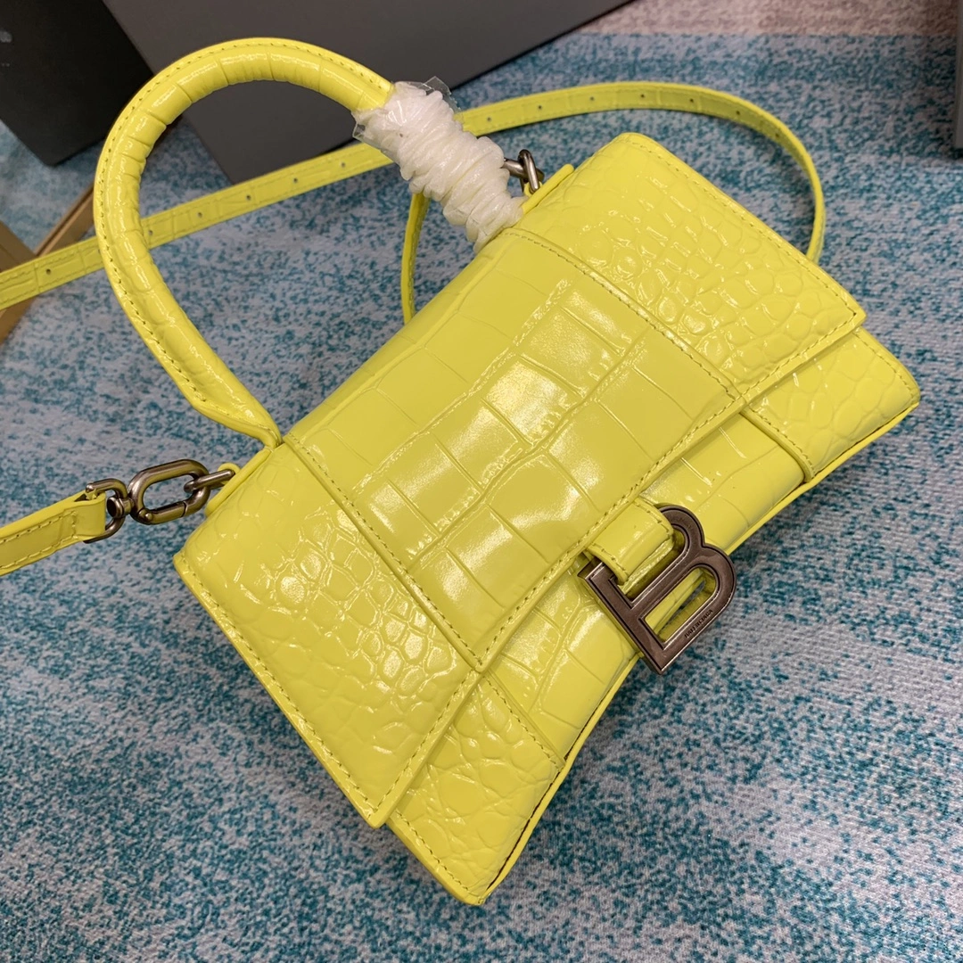 B*alenciaga Top Bag 19*8*21cm Bold 9097