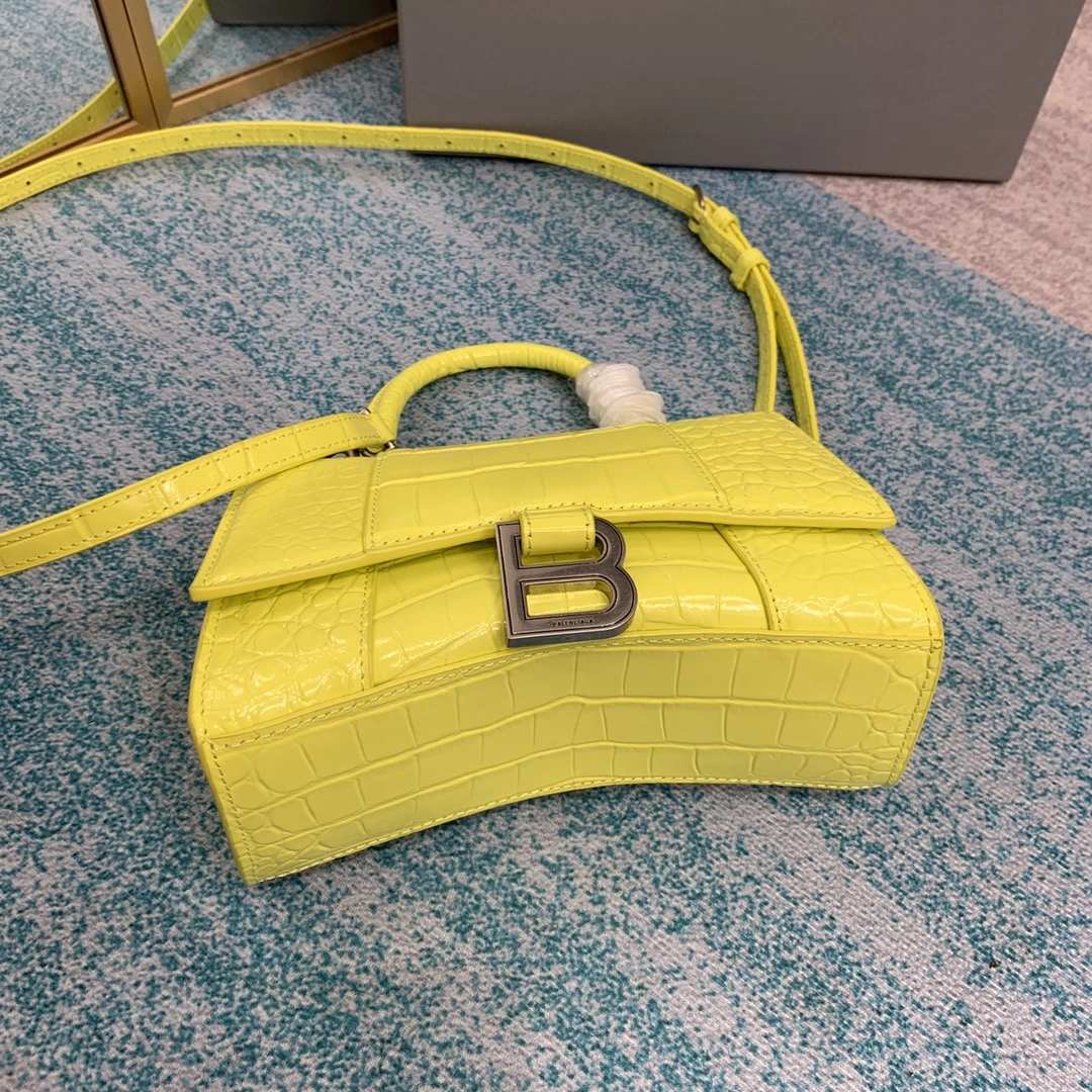 B*alenciaga Top Bag 19*8*21cm Bold 9097