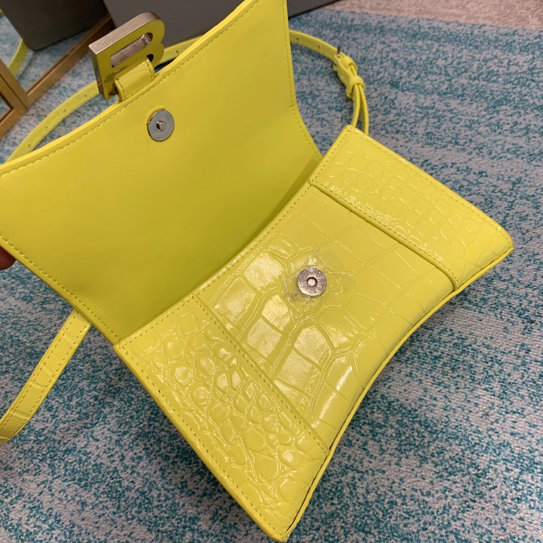 B*alenciaga Top Bag 19*8*21cm Bold 9097