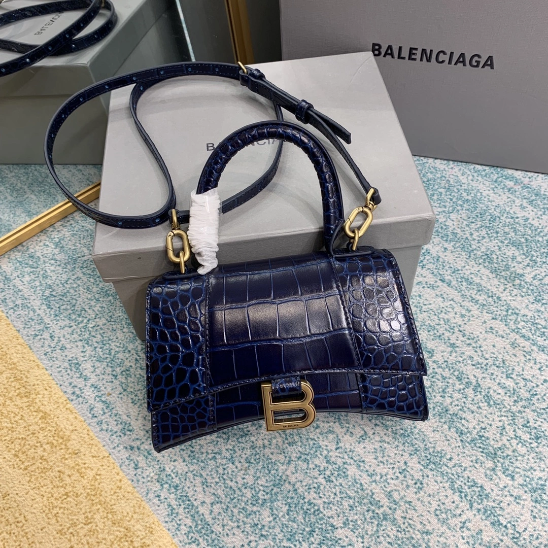 B*alenciaga Top Bag 19*8*21cm Effortless 9096