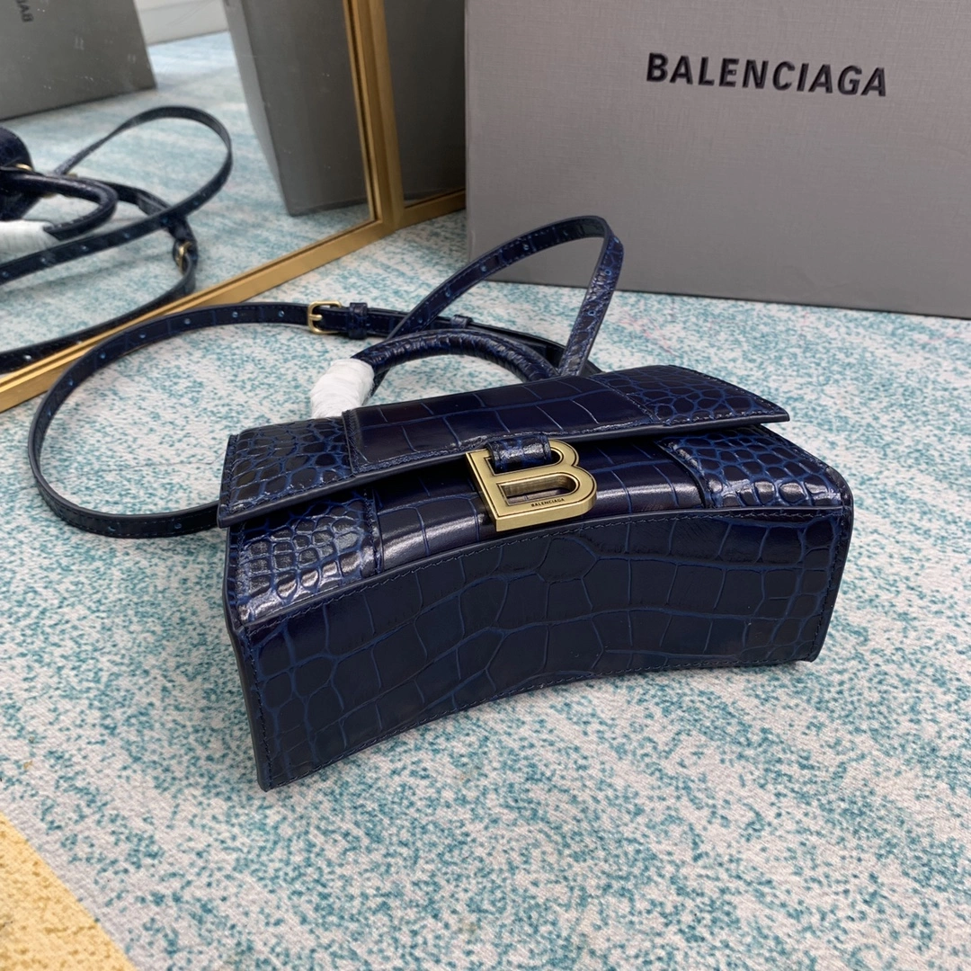 B*alenciaga Top Bag 19*8*21cm Effortless 9096