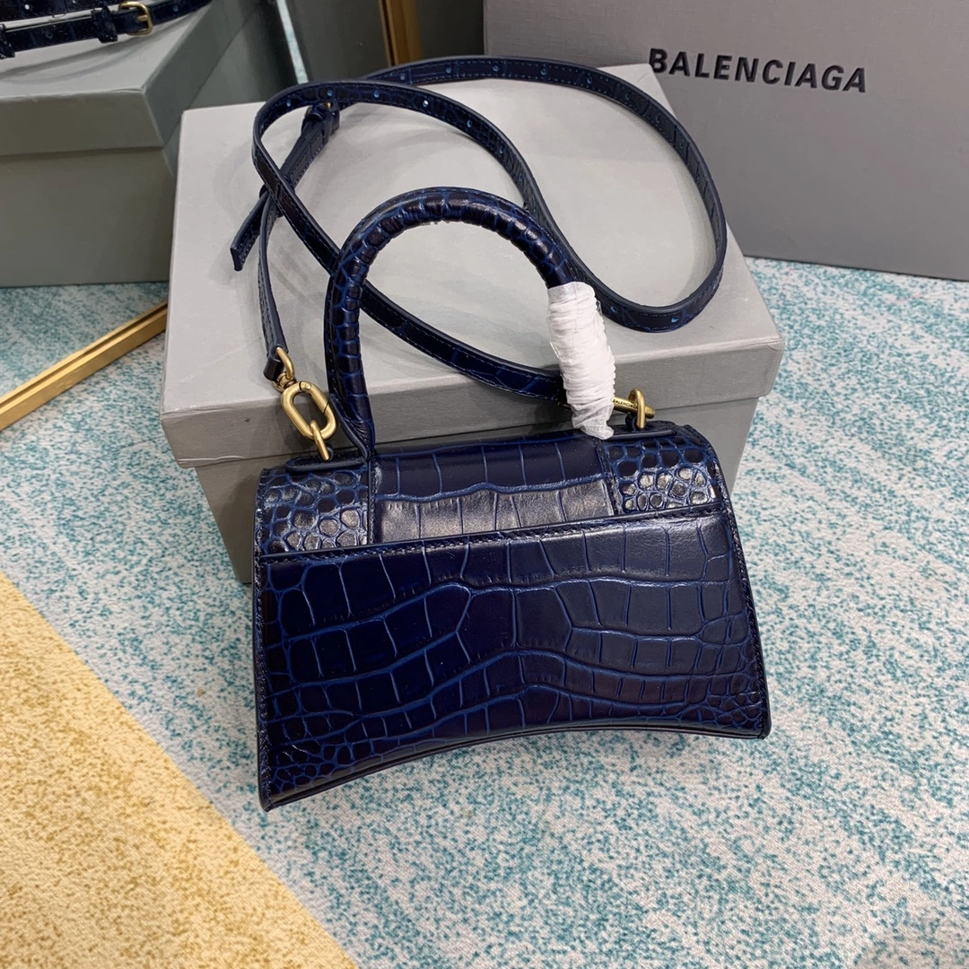 B*alenciaga Top Bag 19*8*21cm Effortless 9096