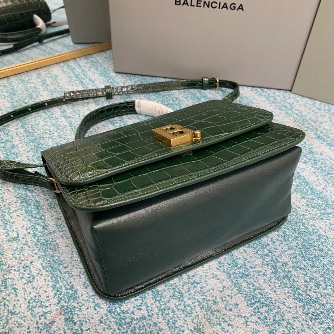 B*alenciaga Top Bag 22*10*17cm Functional 9109