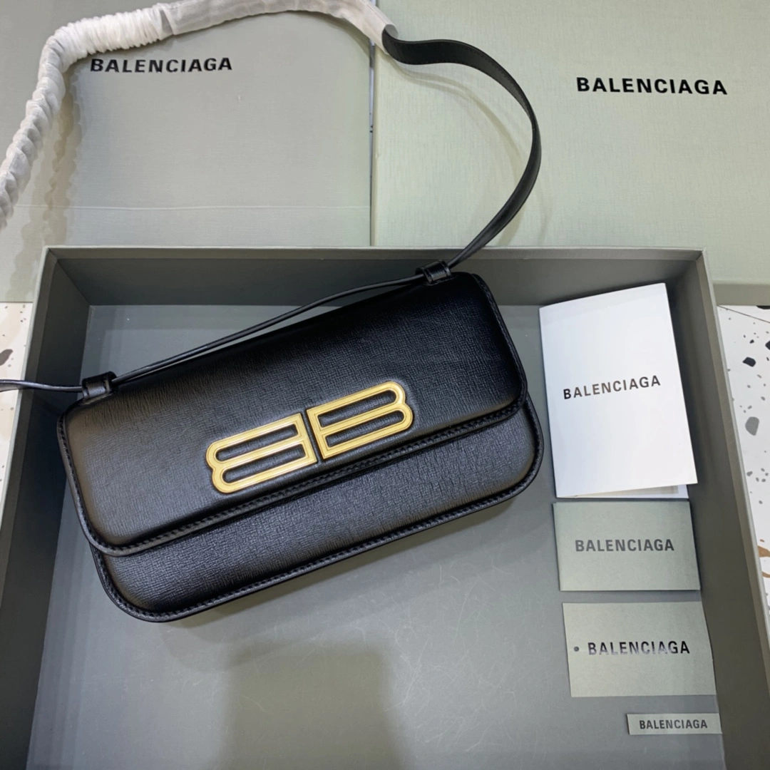 B*alenciaga Top Bag 23.5*12.4*10.4cm Functional 9164