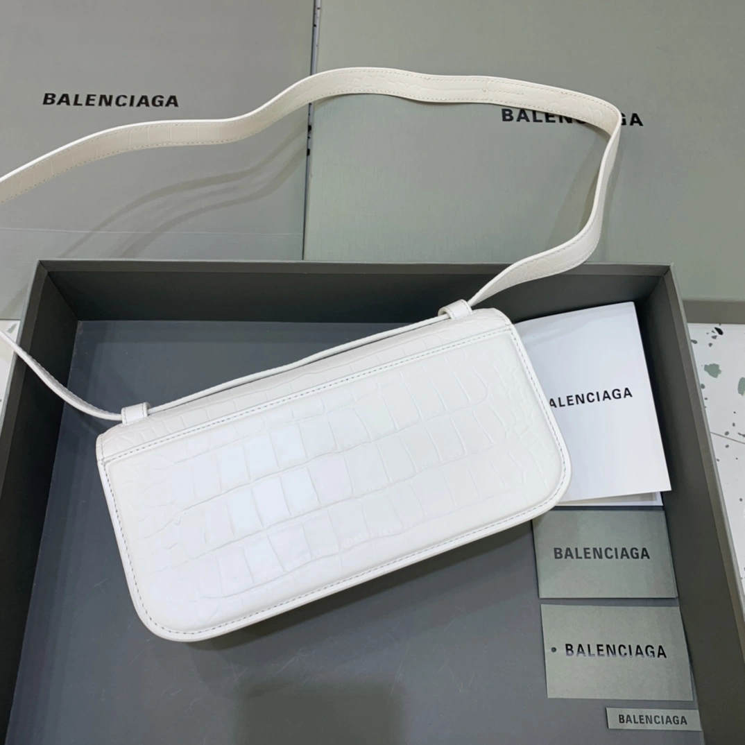 B*alenciaga Top Bag 23.5*12.4*10.4cm Minimalist 9161