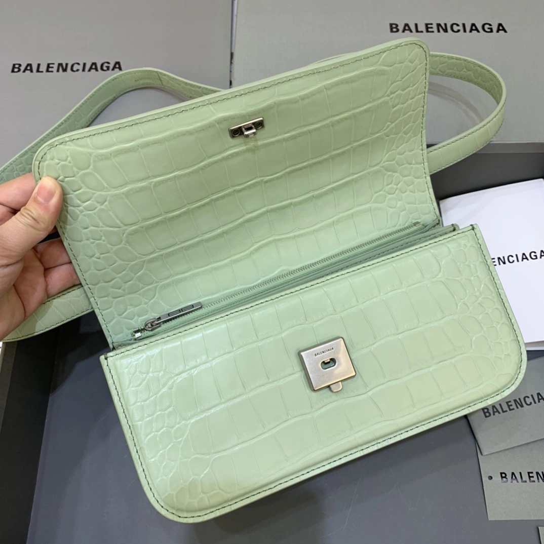 B*alenciaga Top Bag 23.5*12.4*10.4cm WeatherProof 9158