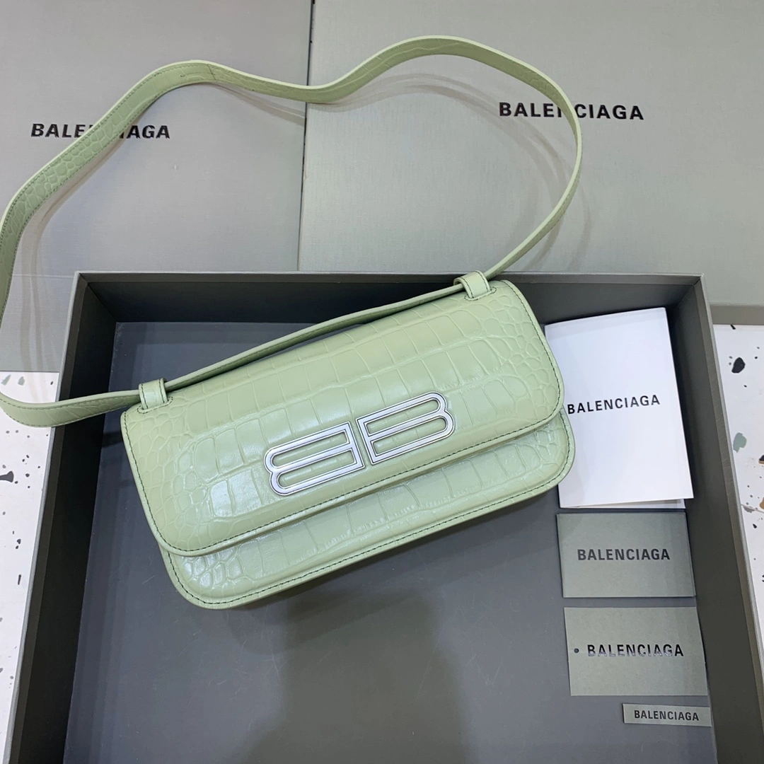 B*alenciaga Top Bag 23.5*12.4*10.4cm WeatherProof 9158