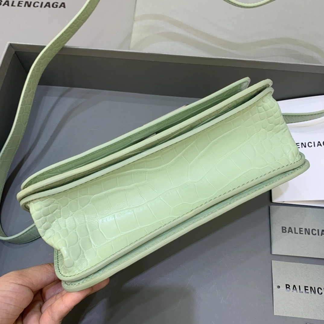 B*alenciaga Top Bag 23.5*12.4*10.4cm WeatherProof 9158