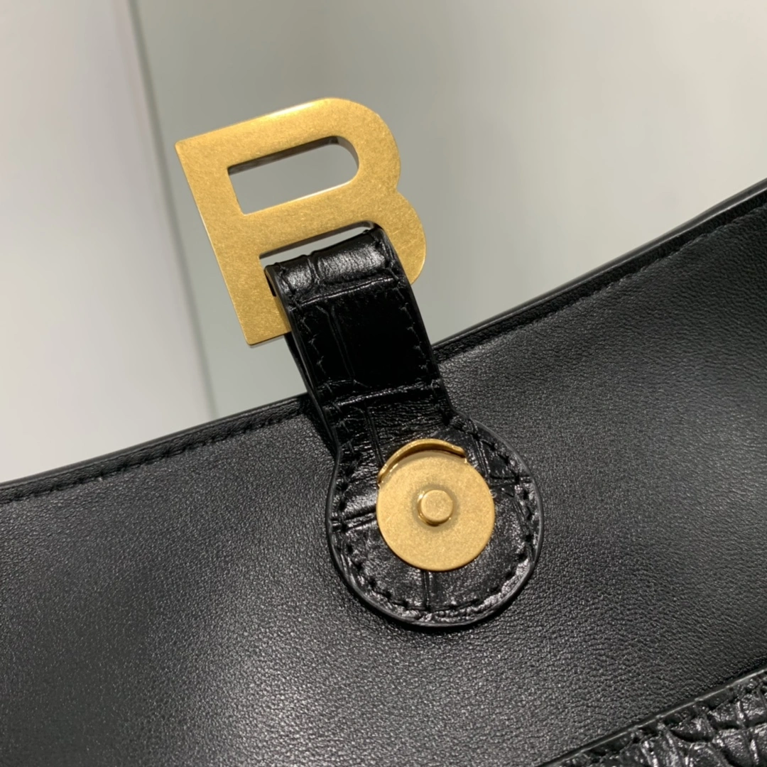 B*alenciaga Top Bag 25.5*6*16cm Effortless 9112