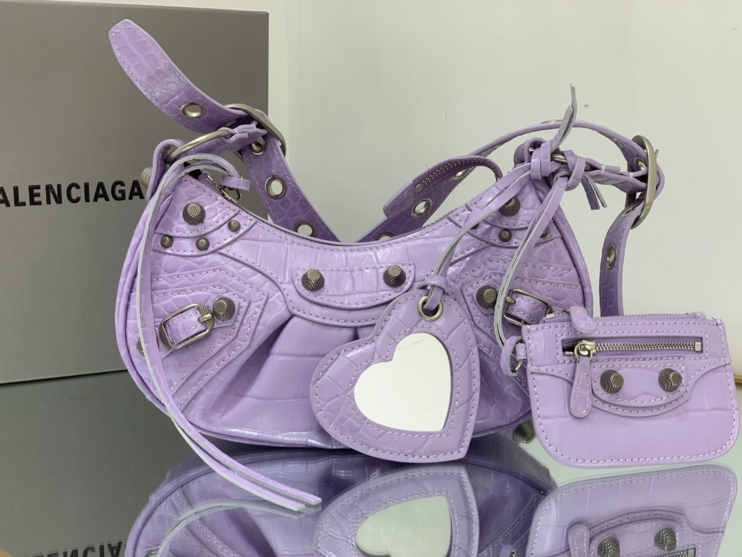 B*alenciaga Top Bag 25*16*6.5cm Original 9190