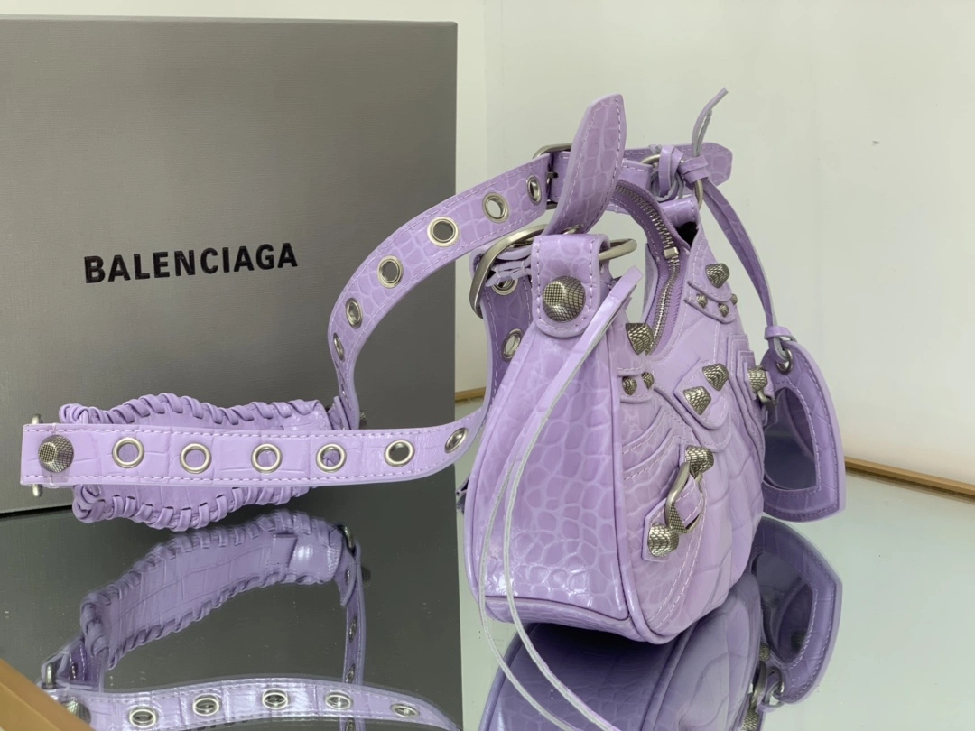 B*alenciaga Top Bag 25*16*6.5cm Original 9190