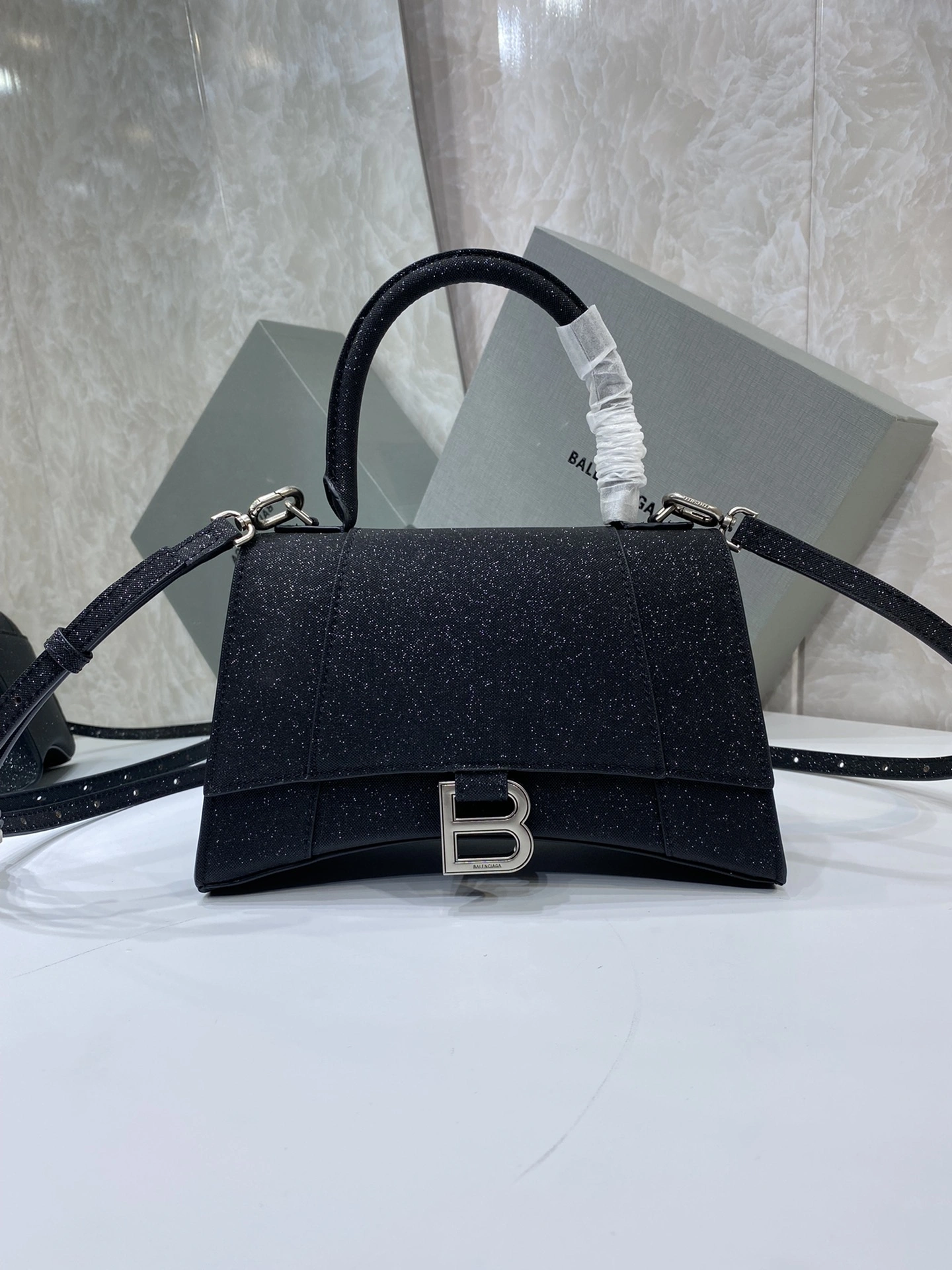 Lightweight B*alenciaga Top Bag 9101