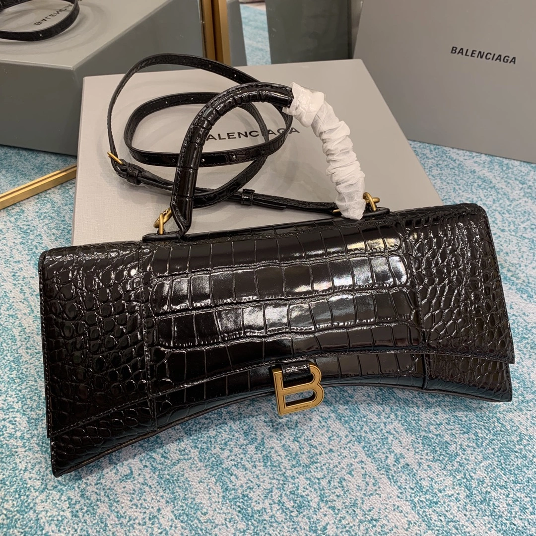 B*alenciaga Top Bag 6*15*35cm HighQuality 9107