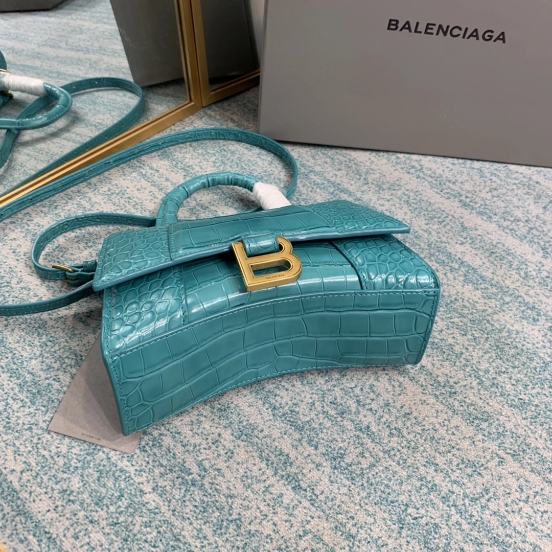 Tailored B*alenciaga Top Bag 9150