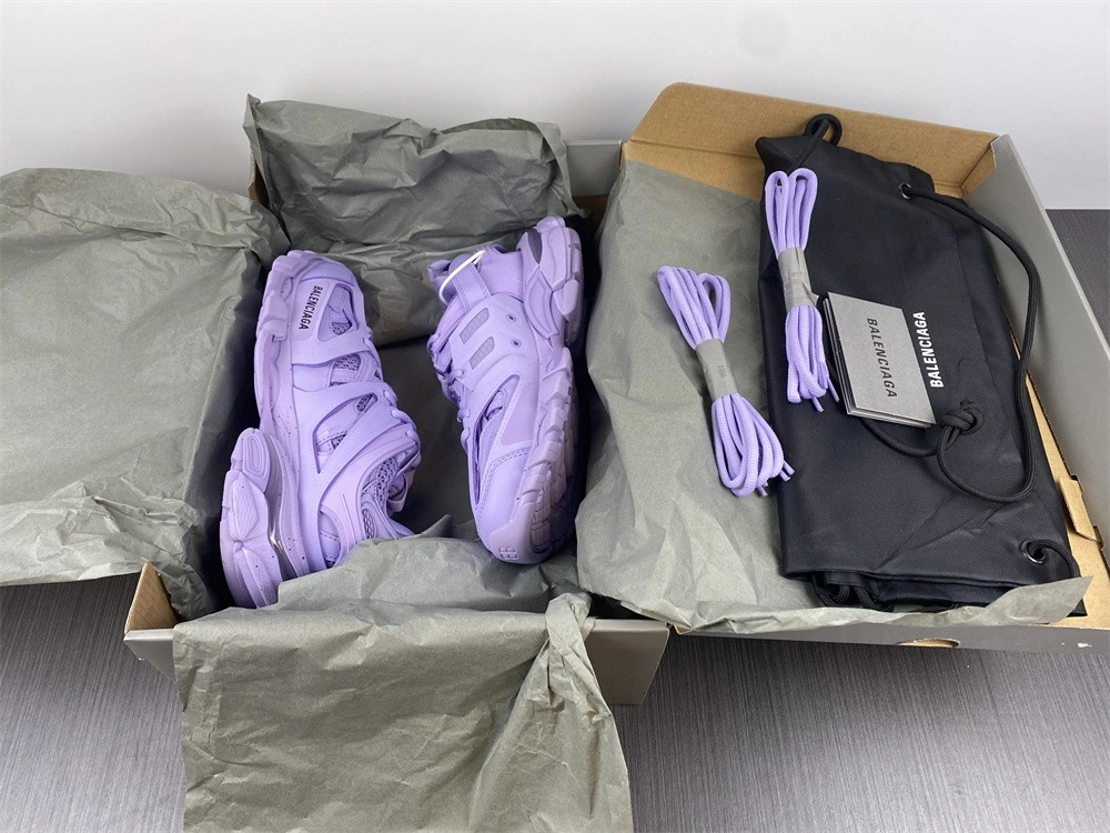 B*alenciaga Track Recycled Purple 542436W3FE EyeCatching 4588